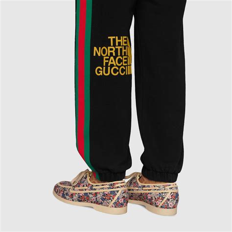 gucci x north face pants